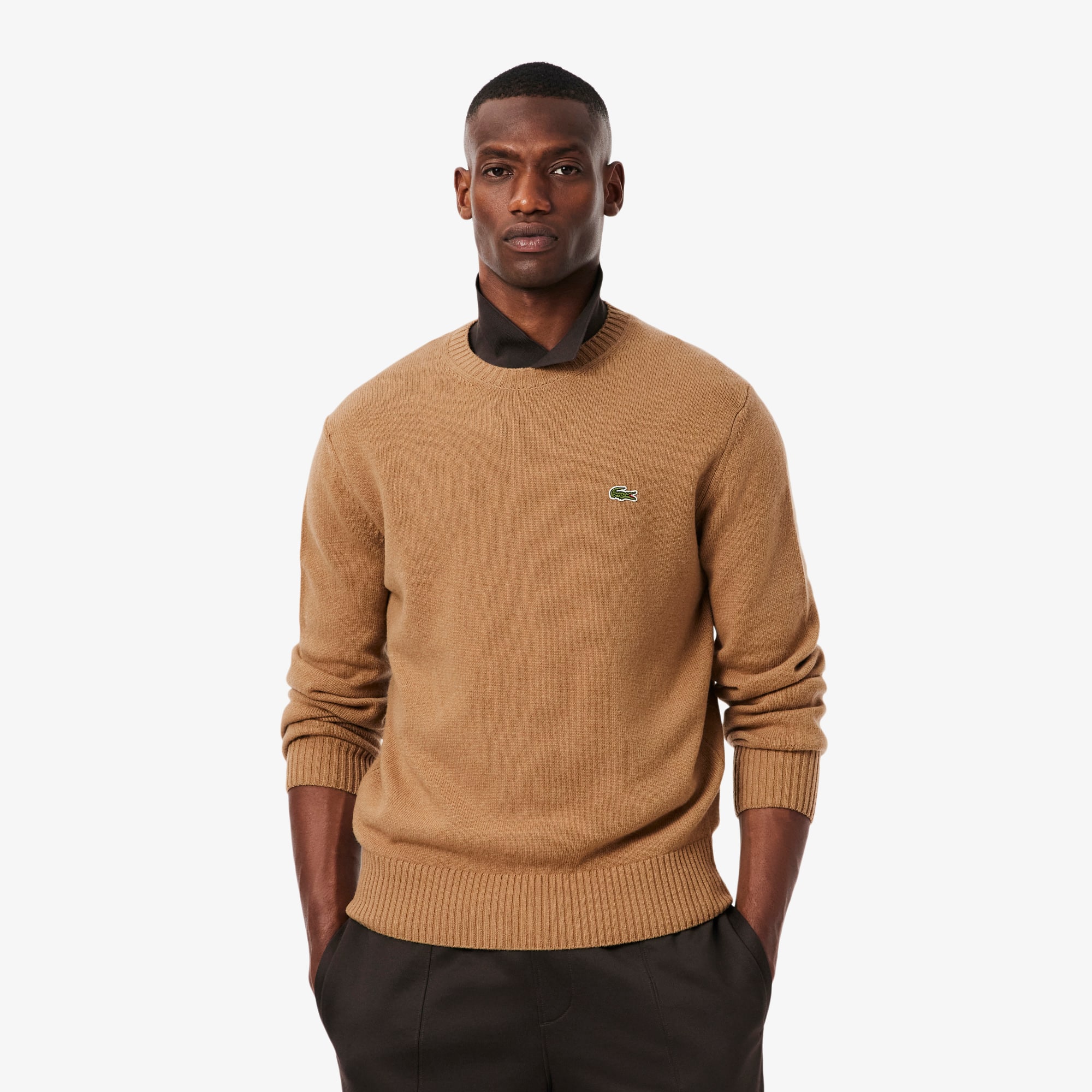 Wool Crew Neck Sweater - Men's Knitwear - New In 2025 | Lacoste
