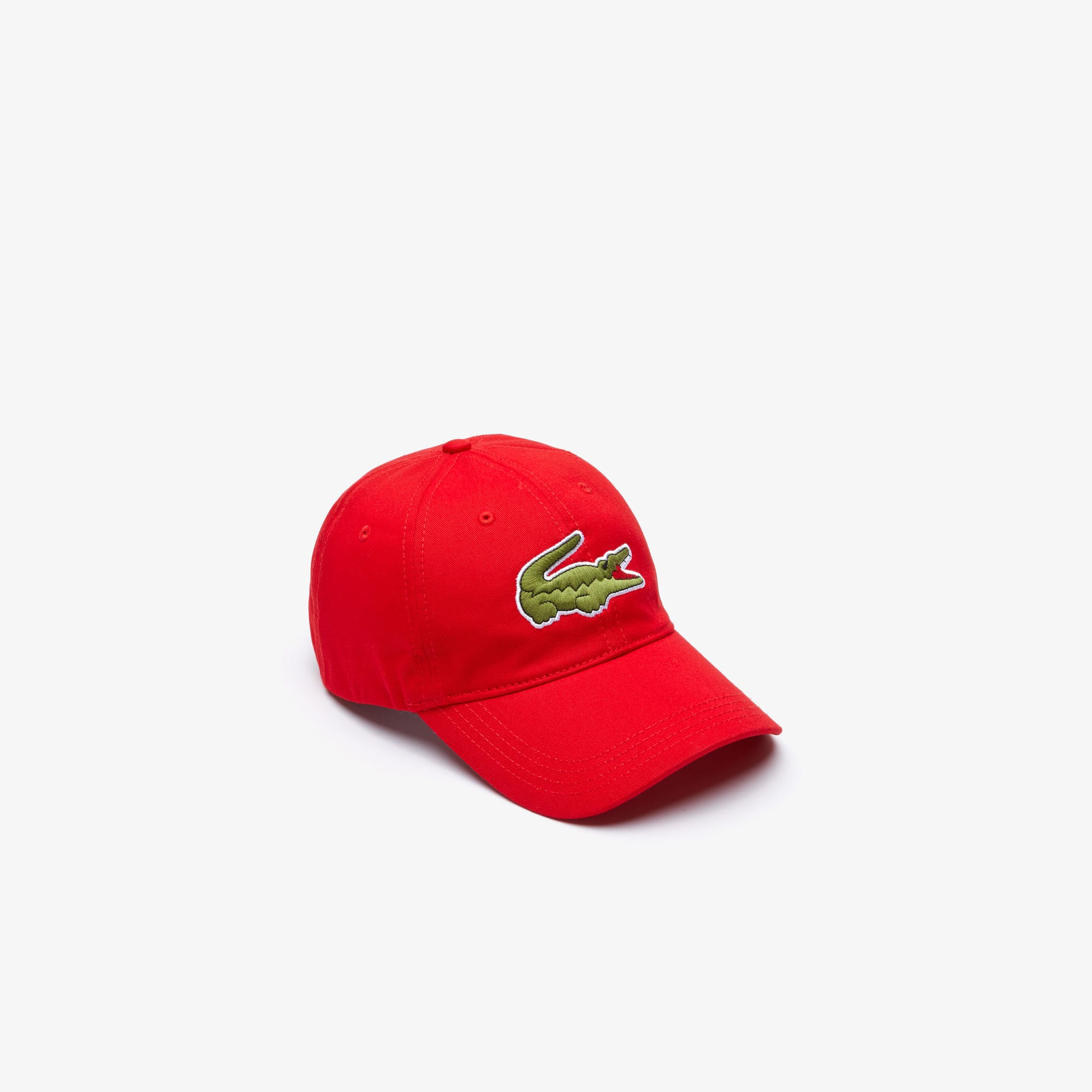 Oversized Crocodile Cotton Cap 