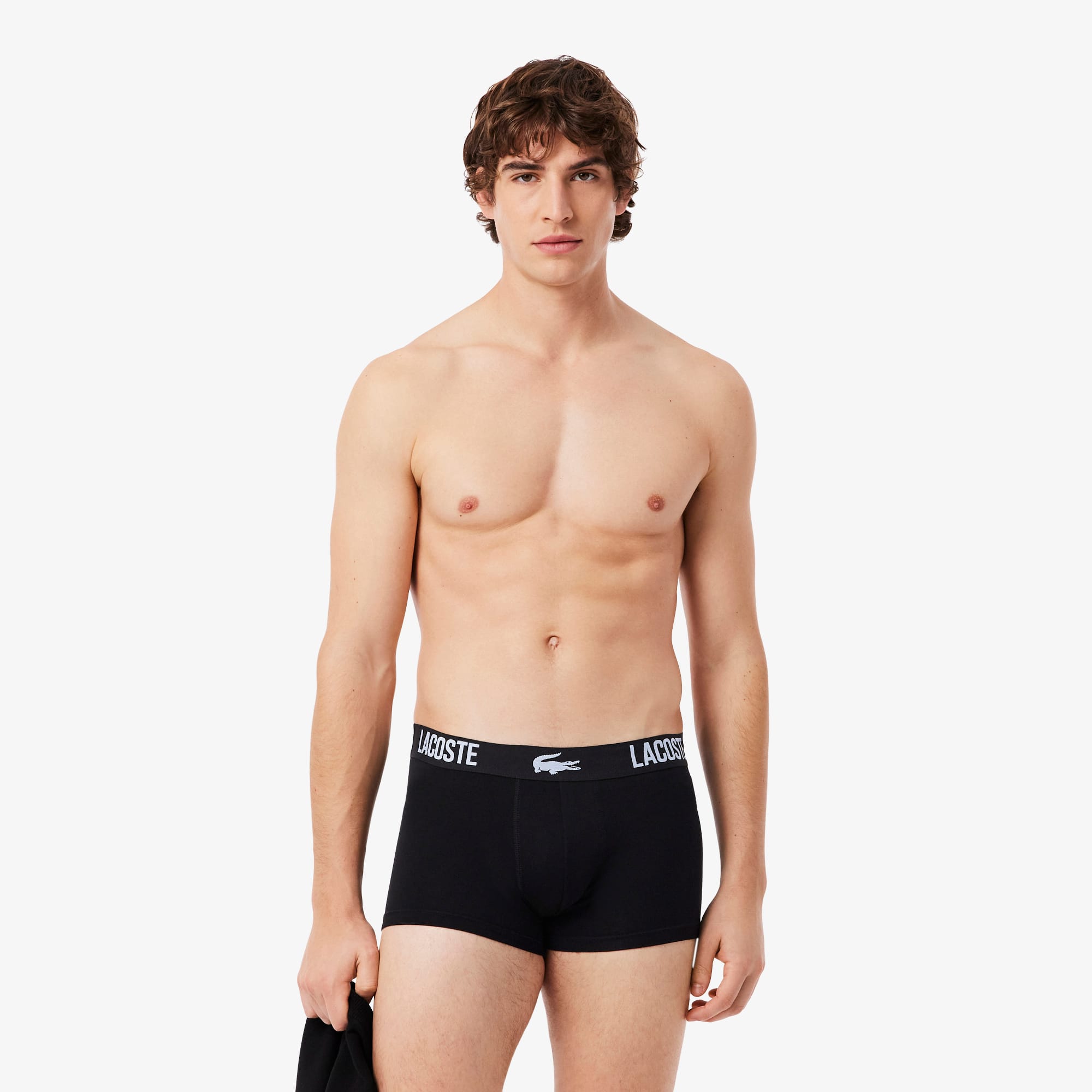 3-Pack Stretch Cotton Trunks - Men's Underwear - New In 2026 | Lacoste