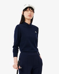 Cotton Pima Technical Knit Golf Sweater