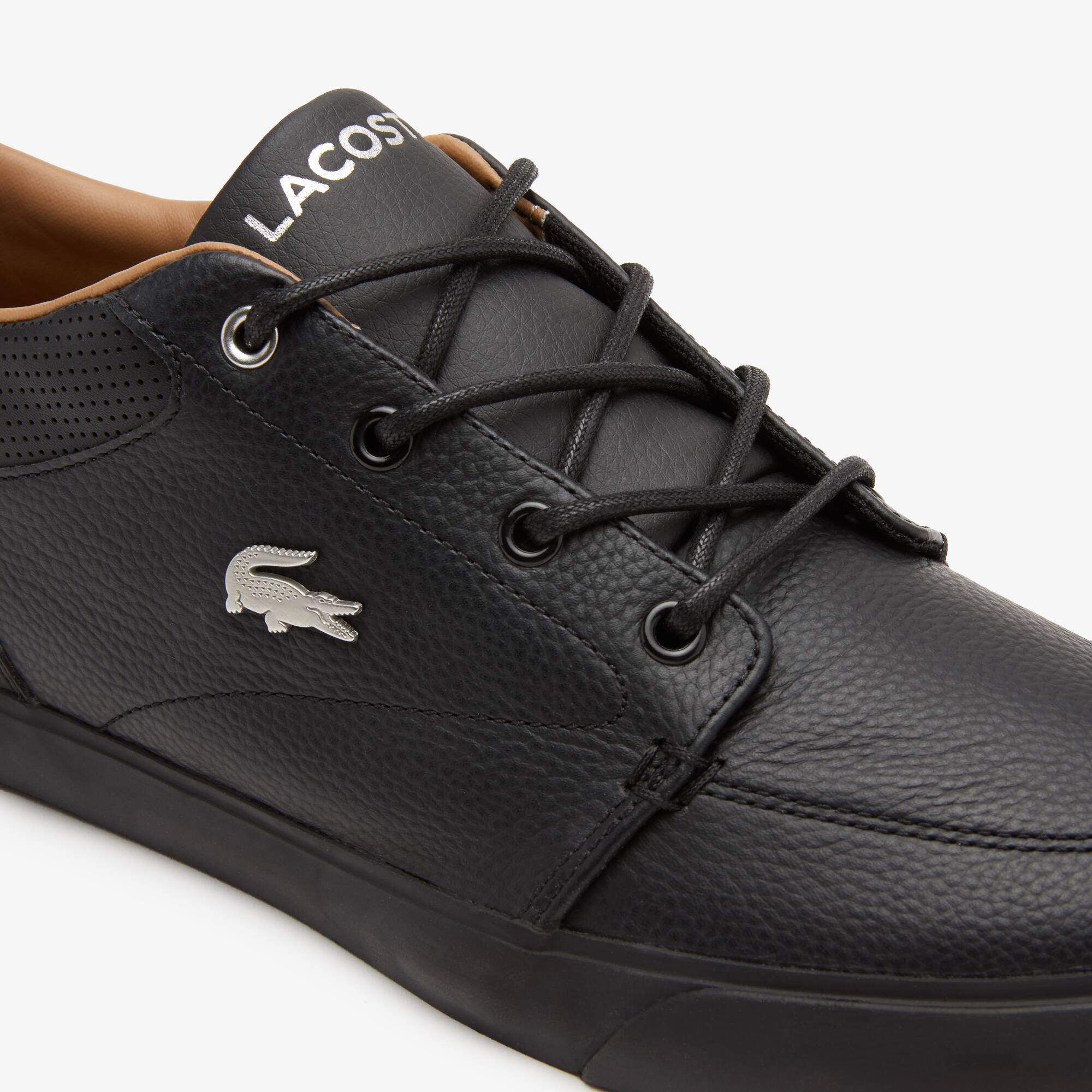 Men's Bayliss Leather Perforated Collar 