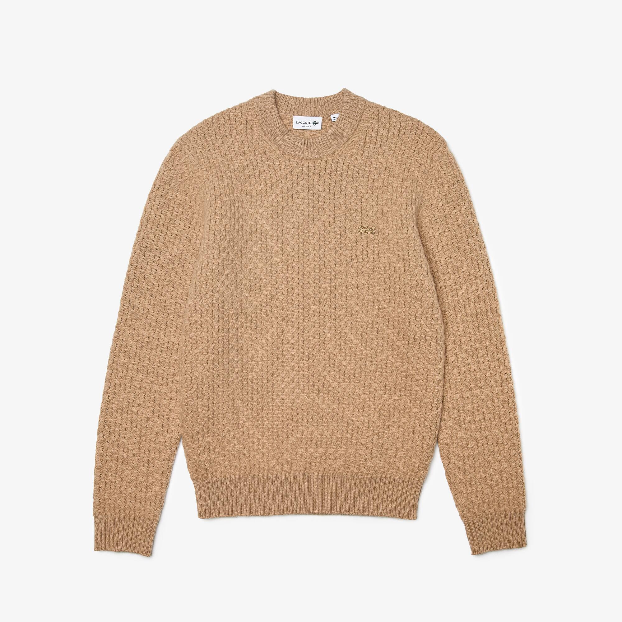 lacoste cable knit