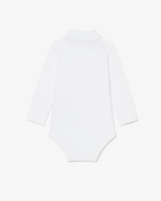 Infants&rsquo; Long Sleeved Piqu&eacute; Bodysuit