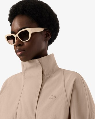 Mid Length Water-Repellent Oversized Parka