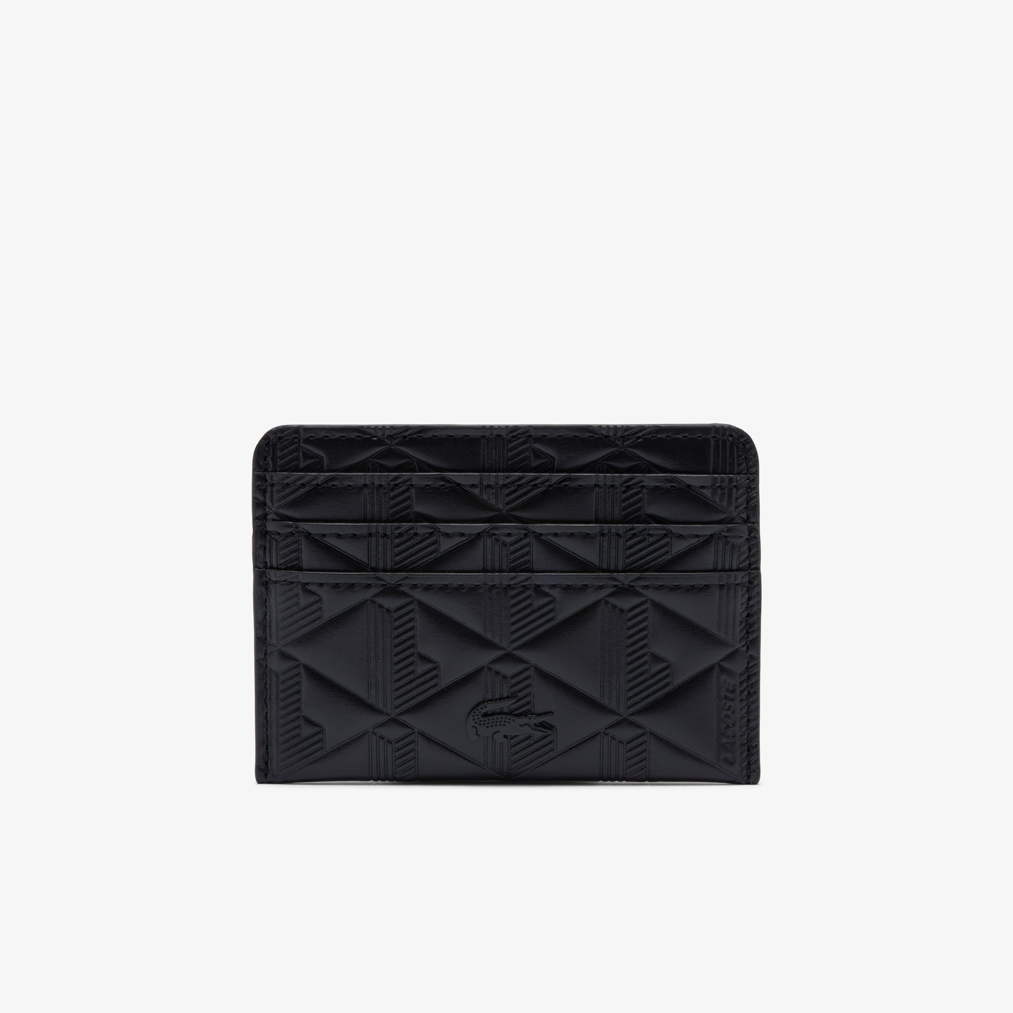 Maheki Embossed Leather Card Holder - Wallets & Small Leather