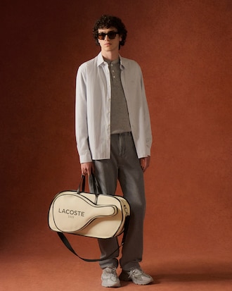 Large Heritage Canvas Racket Bag