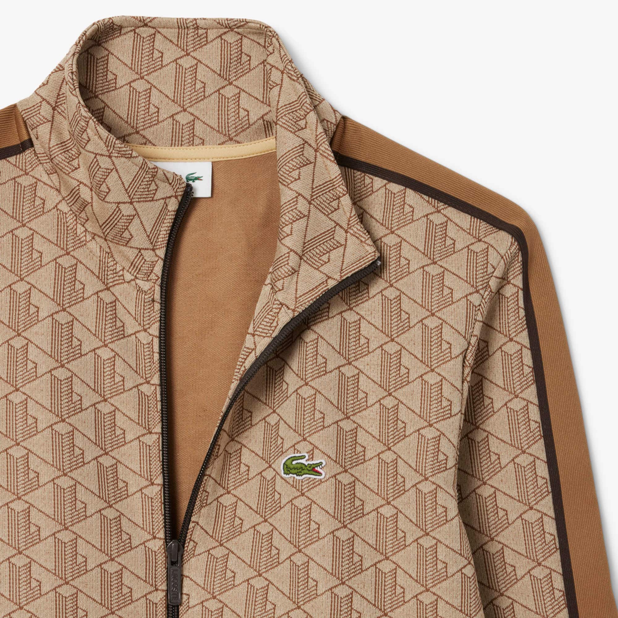Paris Zip-Up Jacquard Track Jacket - Men's Sweatshirts - New In