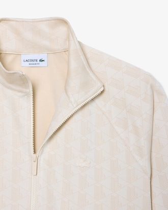 Monogram Jacquard Zipped Jacket