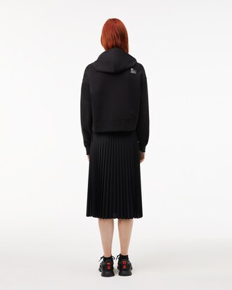 Elastic Waist Fluid Pleated Skirt