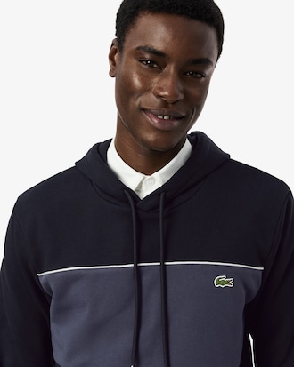 Colorblock Fleece Hoodie