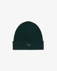Ribbed Cuff Wool Beanie