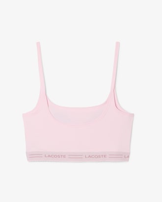 Scallop Band Microfiber Bralette