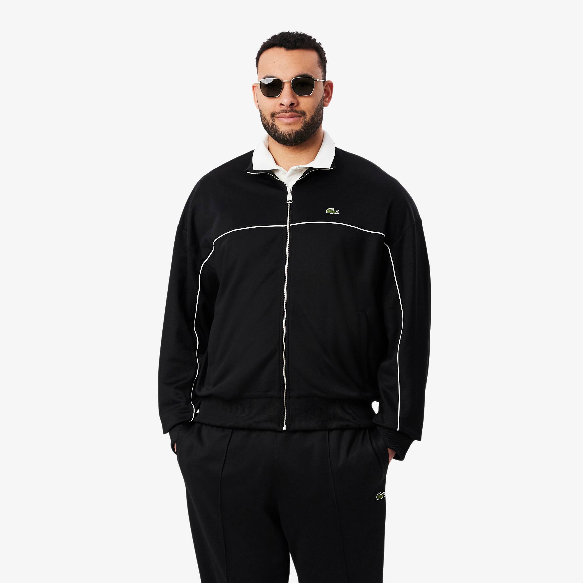 LACOSTEセットアップ Trim Accent Zipped Sweatshirt - Men's Sweatshirts - New In 2026