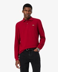 Classic Fit Long Sleeved L.12.12 Polo Shirt