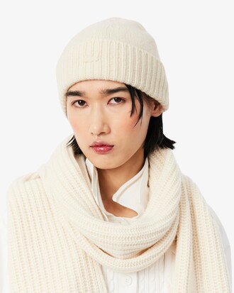 3D Rib Knit Wool Beanie