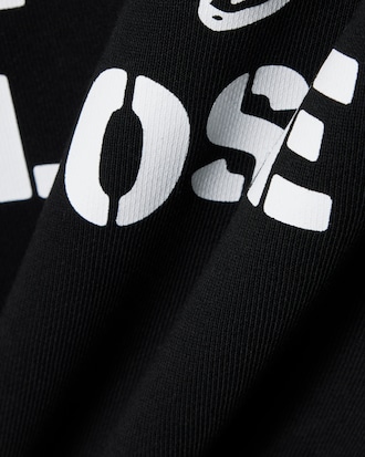 Loose Fit Printed Hoodie