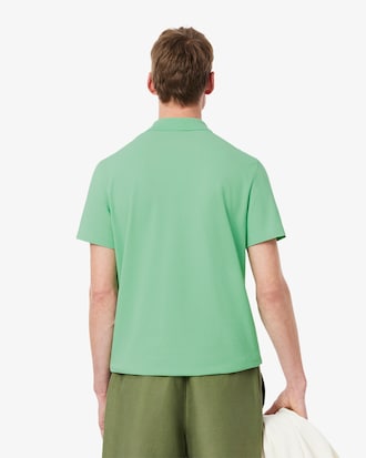 Regular Fit Cotton Blend Polo Shirt
