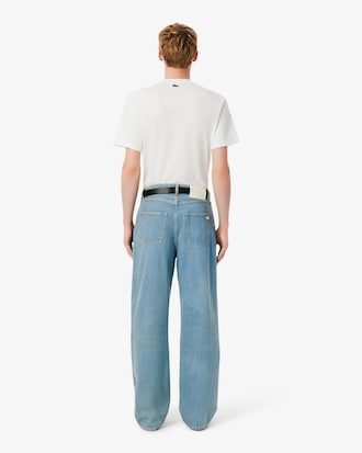 Loose Fit 5 Pocket Denim Jeans