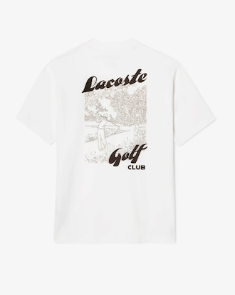 Relaxed Fit Printed Golf T-shirt