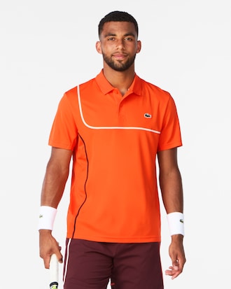 Regular Fit Ultra Dry Piqué Tennis Polo Shirt Men's Short