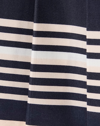 Short Pleated Wrap Skirt