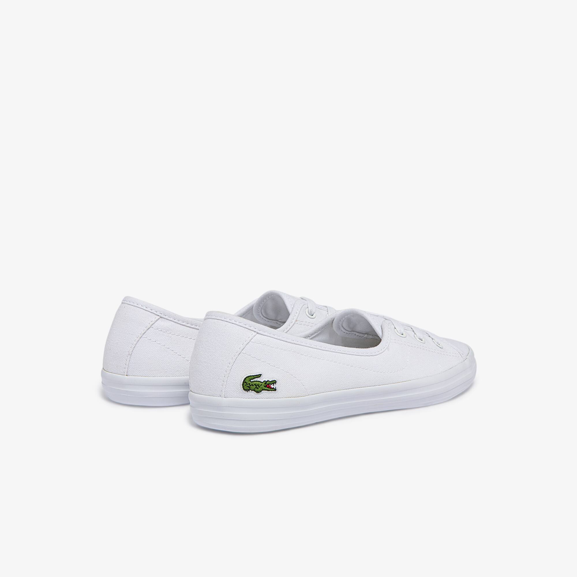 Women's Ziane Chunky Canvas Trainers | LACOSTE