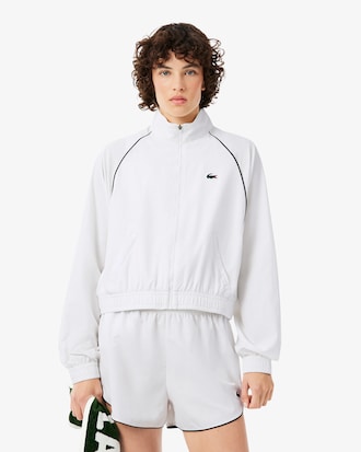 Trim Accent Water-Repellent Sport Jacket