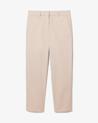 Straight Fit Cotton Gabardine Chino Pants