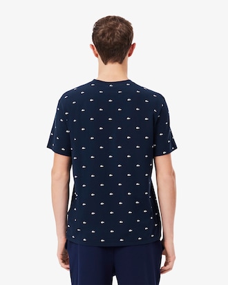 Crocodile Print Pyjama Top