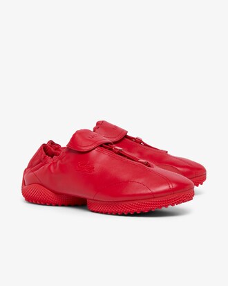 Men's Runway Low Set Leather Sneakers