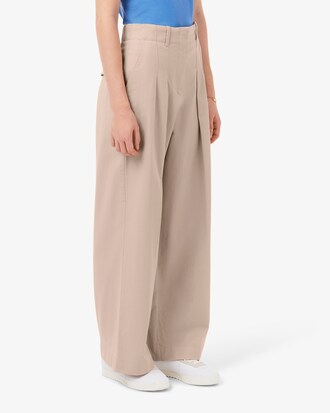 Wide Fit Stretch Gabardine Chino Pants