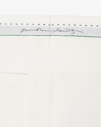 Runway Pleated Wool Bermuda Shorts