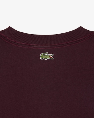 Heavy Cotton Jersey Embroidery Accent T-shirt