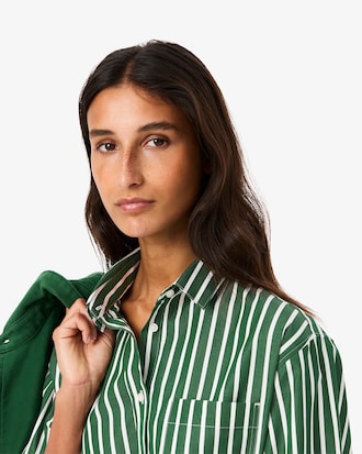 Oversized Cotton Poplin Shirt