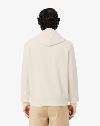 Colour-Block Zipped Hoodie