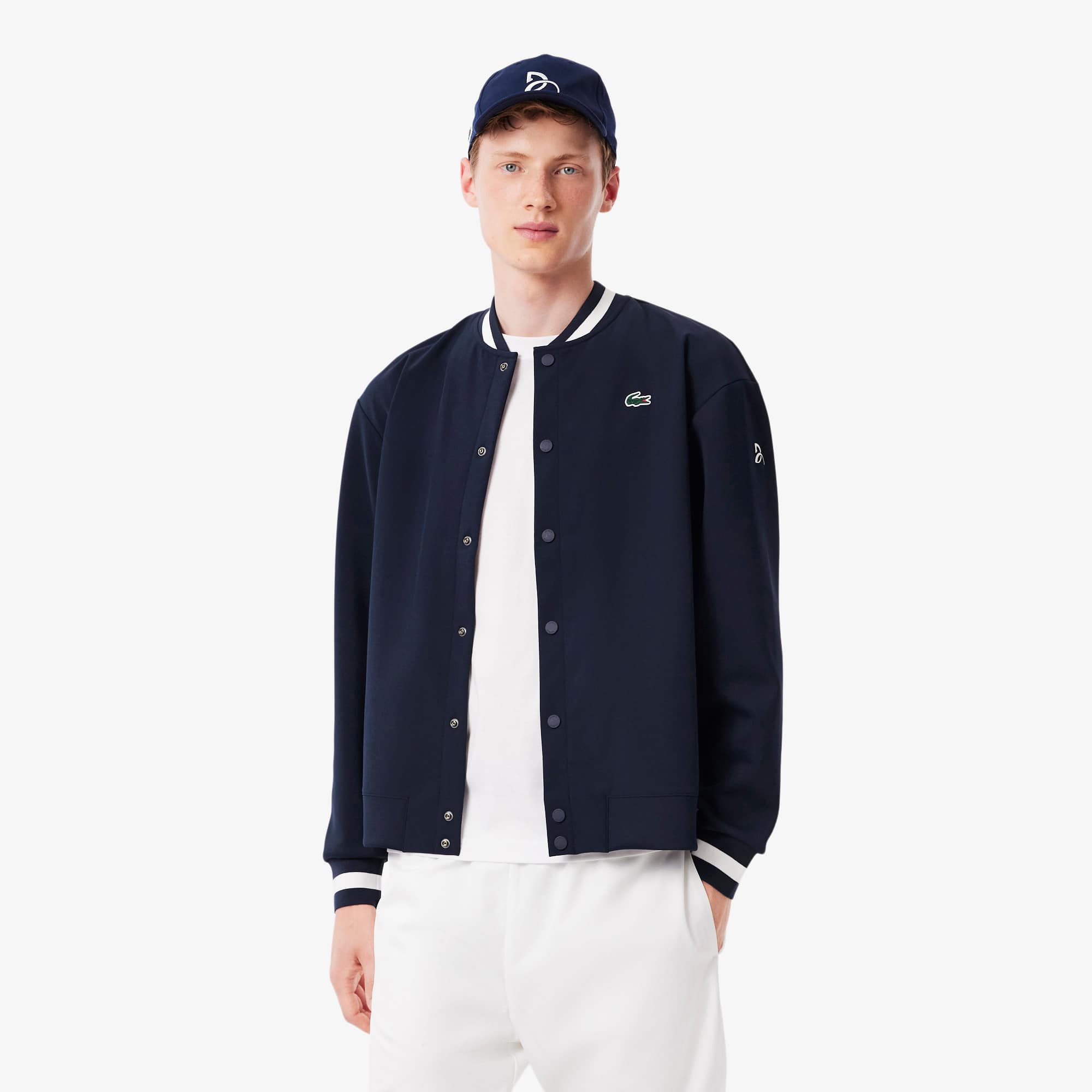 Lacoste Tennis x Novak Djokovic Jacket - Men's Sweatshirts - New