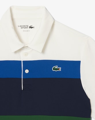 Regular Fit Colour-Block Golf Polo Shirt