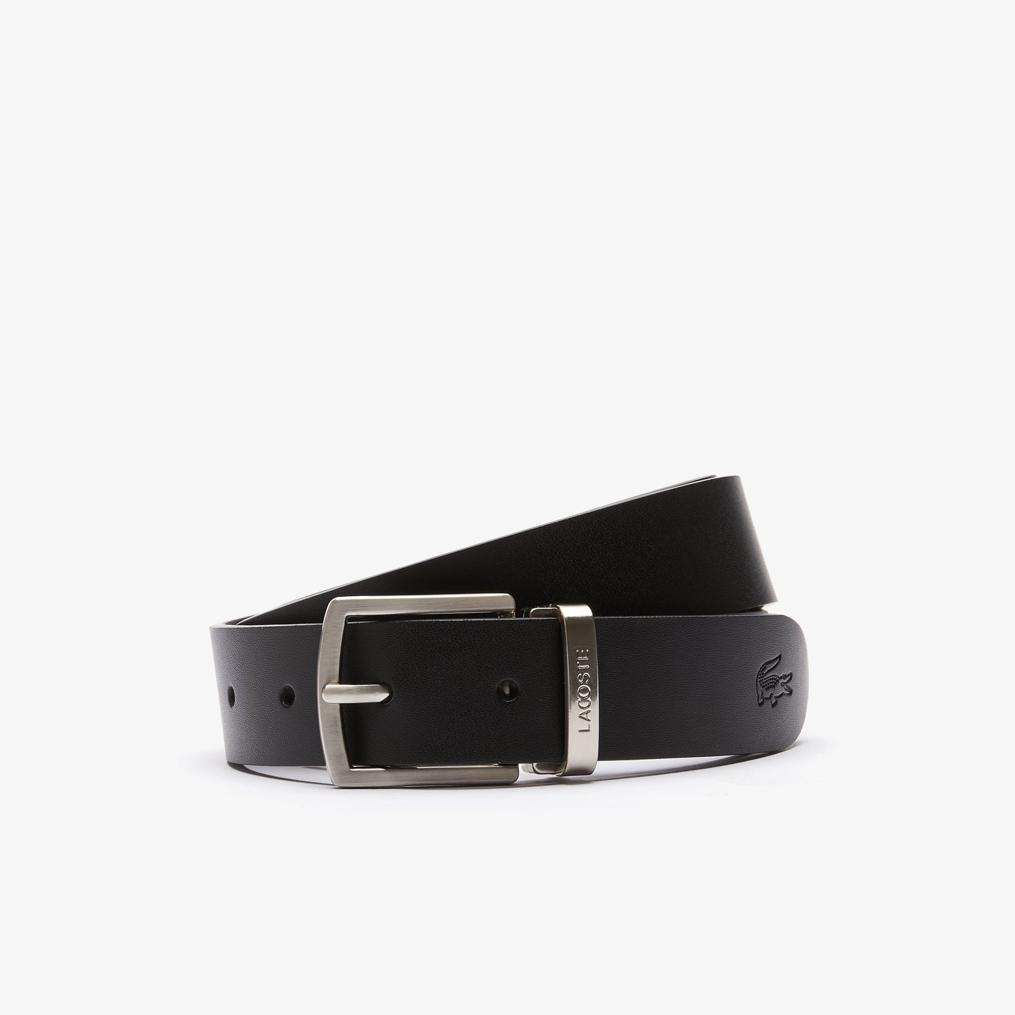 Men's Reversible Leather Belt And 2 