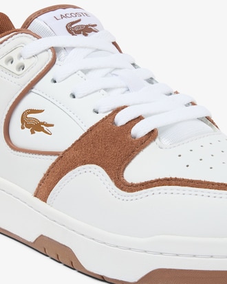 Men's Courtcage Set Leather Sneakers