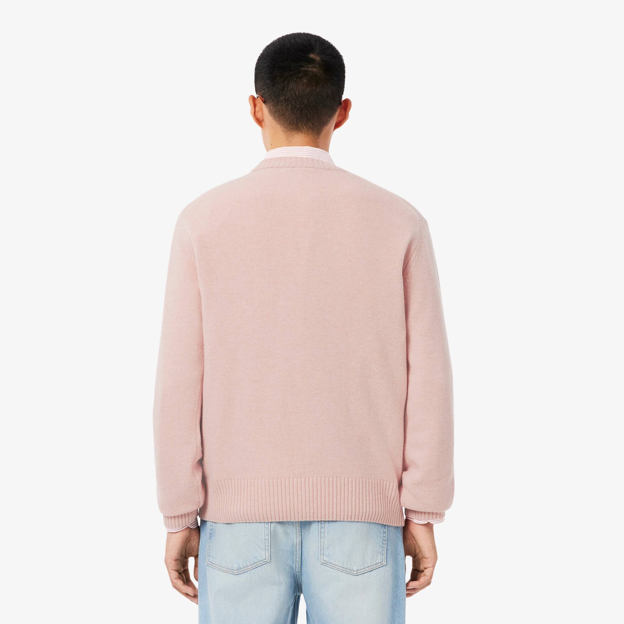 Wool Crew Neck Sweater - Men's Knitwear - New In 2026 | Lacoste