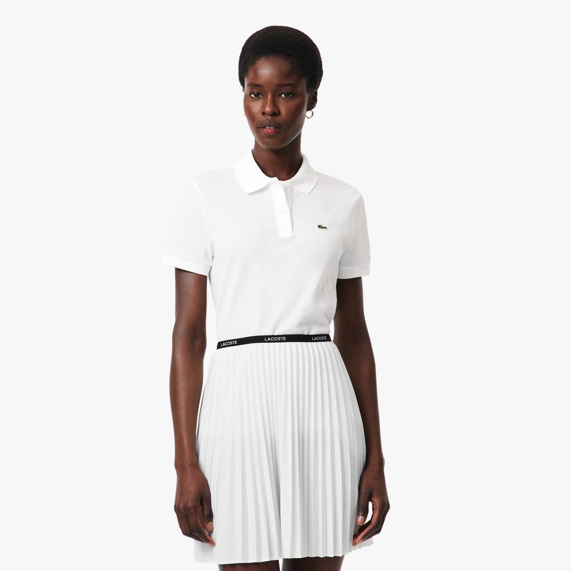 Regular Fit Supple Petit Piqué Polo Shirt - Women's Short Sleeves