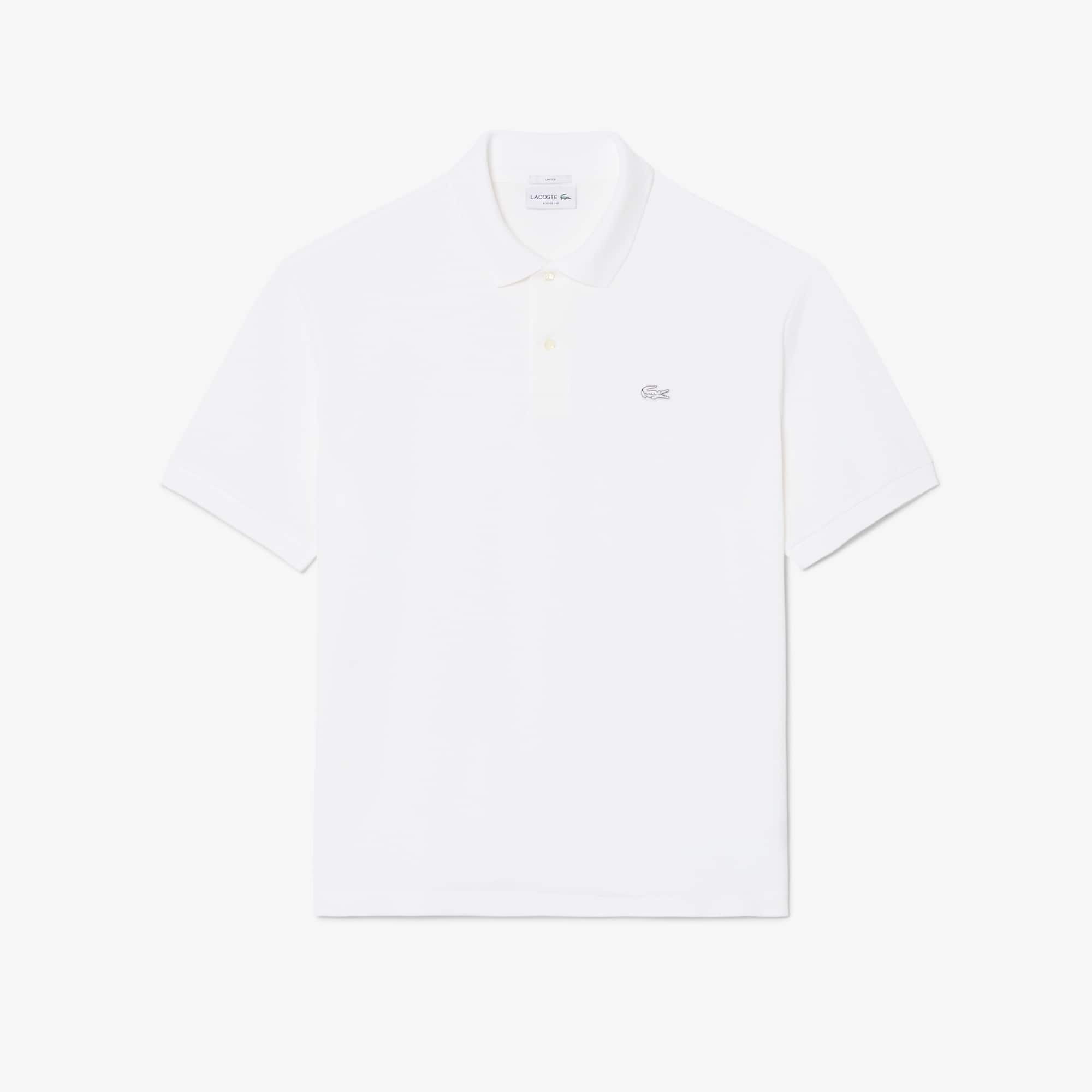 Loose Fit Heavy Piqué Polo Shirt - Men's Short Sleeves Polo Shirts