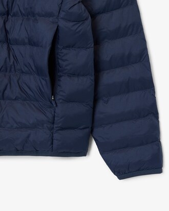 Water-Repellent Down Windbreaker