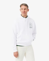 Loose Fit Printed Hoodie