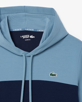 Sport Zipped Colour-Block Hoodie
