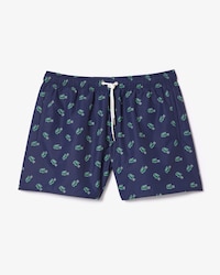 Crocodile Print Swim Trunks