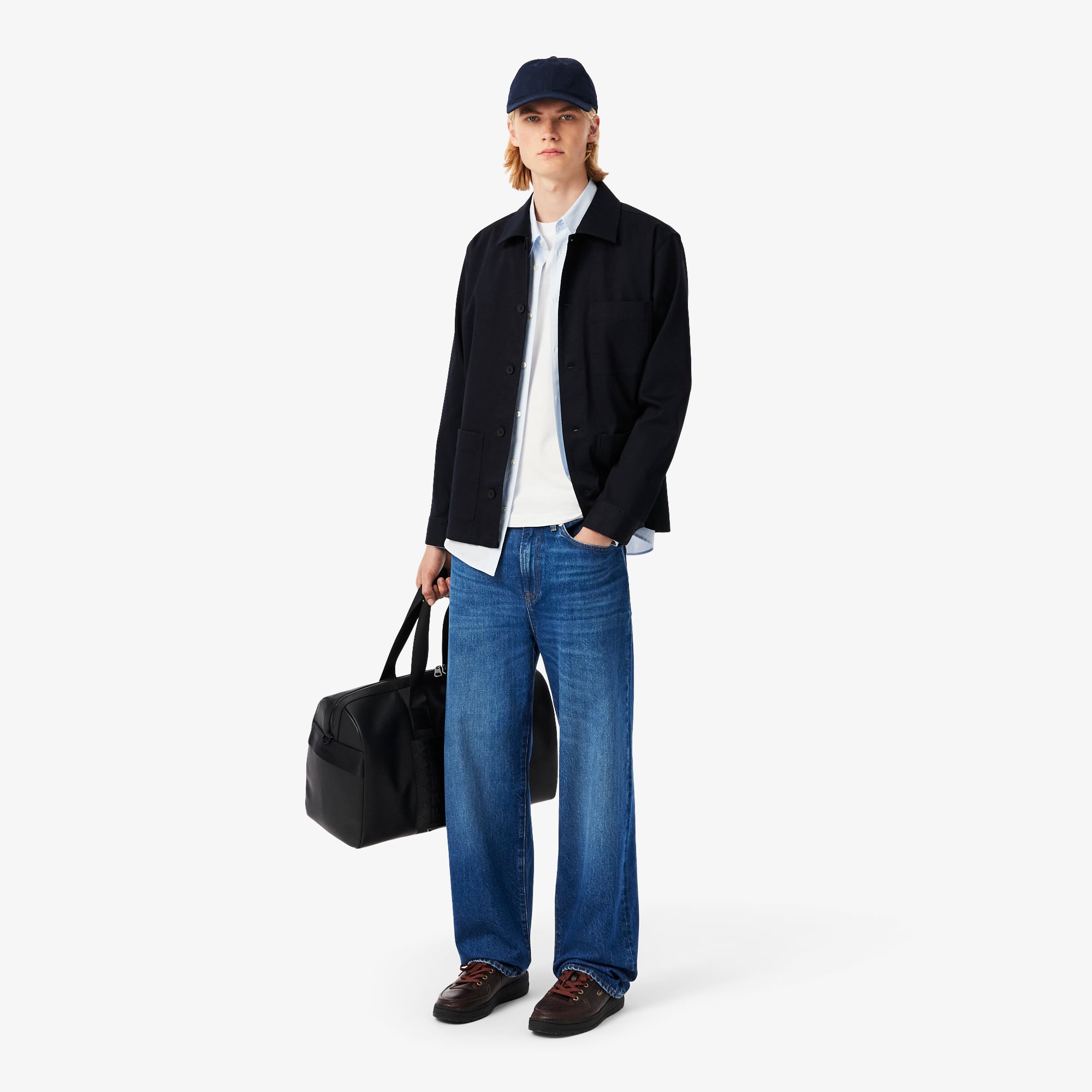 Cotton Overshirt Jacket - Men's Long Sleeves Shirts - New In 2026