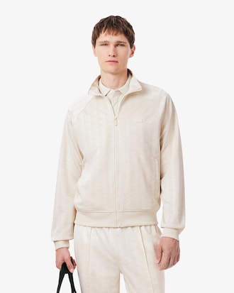 Monogram Jacquard Zipped Jacket