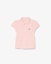Scallop Collar Mini Piqu&eacute; Polo Shirt