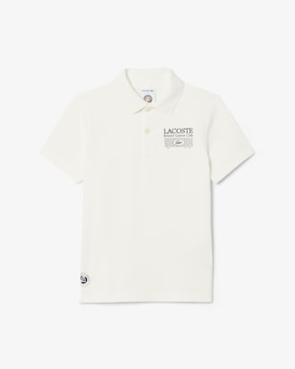 Roland-Garros Edition Petit Piqu&eacute; Polo Shirt